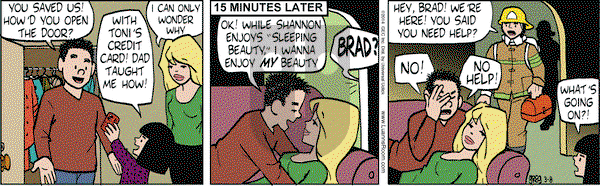 Luann on Saturday March 8, 2014 Comic Strip