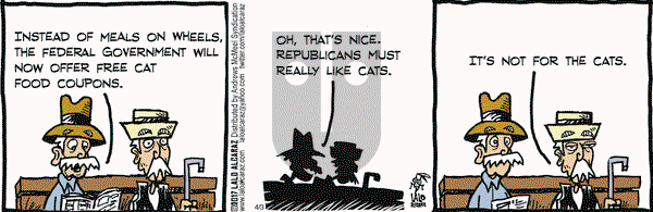 La Cucaracha on Monday April 3, 2017 Comic Strip