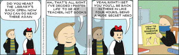 Nancy on Saturday May 15, 2021 Comic Strip