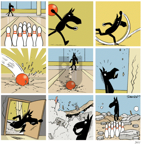 Dark Side of the Horse on Tuesday July 15, 2014 Comic Strip