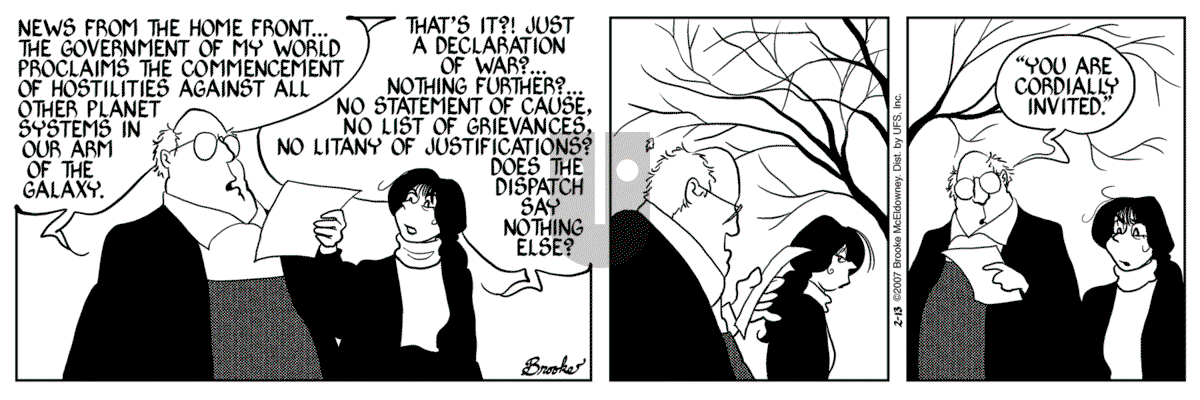 9 Chickweed Lane - Tuesday February 13, 2007 Comic Strip