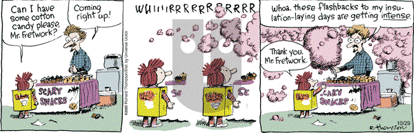 Cul de Sac on Wednesday October 29, 2014 Comic Strip