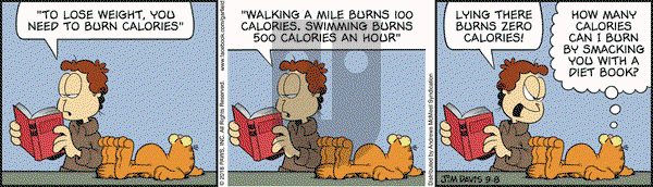Garfield on Saturday September 8, 2018 Comic Strip