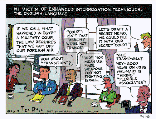 Ted Rall on Thursday July 11, 2013 Comic Strip