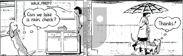 Fred Basset on Monday January 14, 2008 Comic Strip