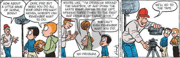 Cleats - Friday November 25, 2005 Comic Strip