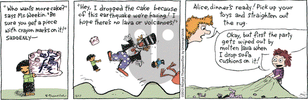 Cul de Sac on Thursday May 17, 2012 Comic Strip