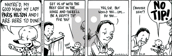 Big Top on Tuesday March 23, 2004 Comic Strip