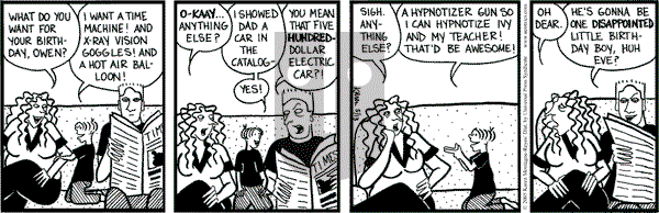 Clear Blue Water on Friday May 13, 2005 Comic Strip
