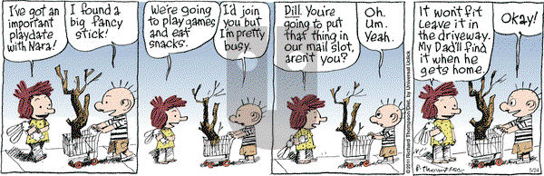 Cul de Sac on Tuesday May 24, 2016 Comic Strip