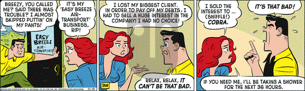 Rip Haywire on Monday January 18, 2016 Comic Strip