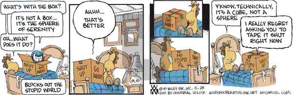 Non Sequitur on Thursday May 28, 2015 Comic Strip