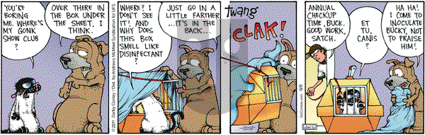 Get Fuzzy on Monday June 9, 2025 Comic Strip