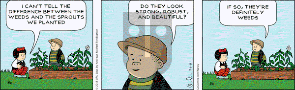 Nancy on Monday July 2, 2018 Comic Strip