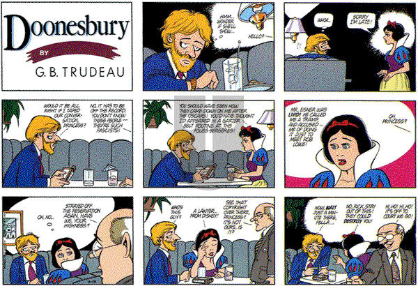 Doonesbury on Sunday June 18, 1989 Comic Strip