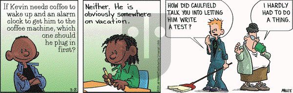 Frazz on Tuesday March 8, 2016 Comic Strip