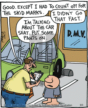 The Argyle Sweater on Monday September 3, 2018 Comic Strip