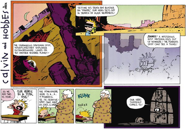 Calvin and Hobbes on Sunday March 9, 2025 Comic Strip