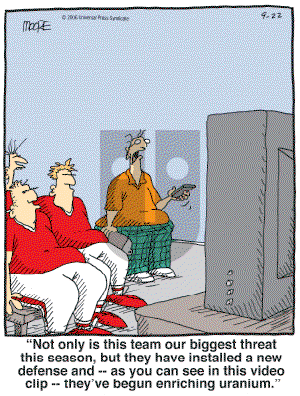 In the Bleachers - Friday September 22, 2006 Comic Strip