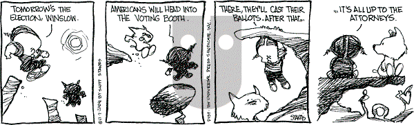 Prickly City on Monday November 1, 2004 Comic Strip