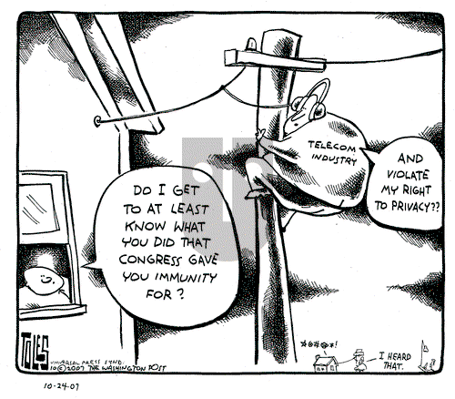 Tom Toles on Wednesday October 24, 2007 Comic Strip