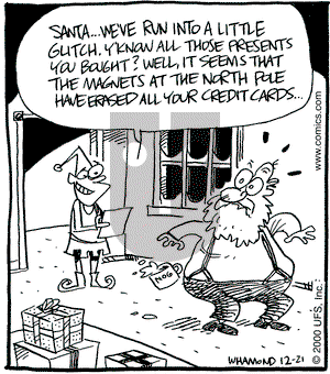 Reality Check on Thursday December 21, 2000 Comic Strip