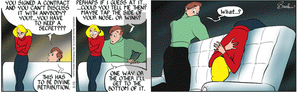 9 Chickweed Lane on Monday May 15, 2017 Comic Strip