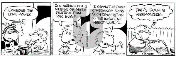 Soup to Nutz - Old on Saturday August 27, 2005 Comic Strip