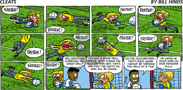 Cleats - Sunday February 16, 2003 Comic Strip