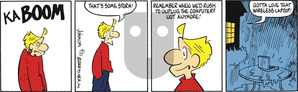 Arlo and Janis on Monday April 21, 2008 Comic Strip