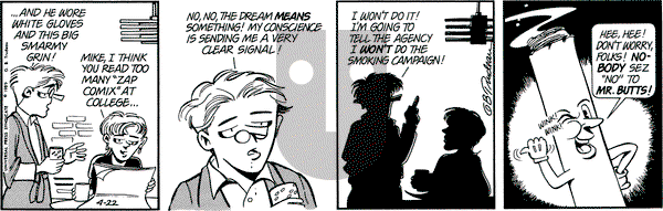 Doonesbury on Saturday April 22, 1989 Comic Strip