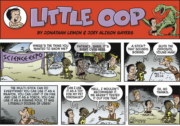 Alley Oop on Sunday January 26, 2020 Comic Strip