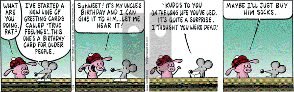 Pearls Before Swine on Monday January 24, 2011 Comic Strip