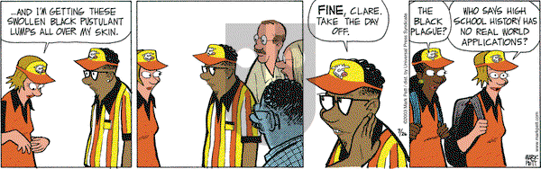 Lucky Cow on Saturday July 26, 2003 Comic Strip