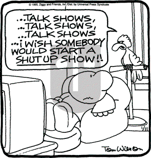 Ziggy on Wednesday January 11, 1995 Comic Strip