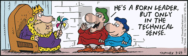 Frank and Ernest on Monday March 23, 2015 Comic Strip
