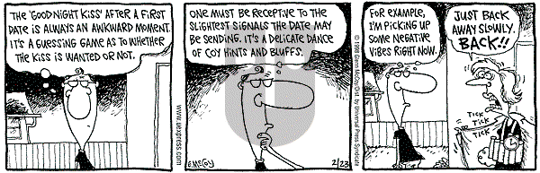The Duplex on Monday February 23, 1998 Comic Strip
