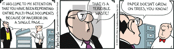 The Born Loser on Friday March 20, 2020 Comic Strip