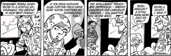 Doonesbury on Friday November 29, 2002 Comic Strip