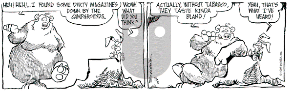 The Grizzwells on Saturday March 8, 1997 Comic Strip