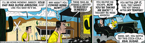 Rip Haywire on Saturday April 23, 2016 Comic Strip