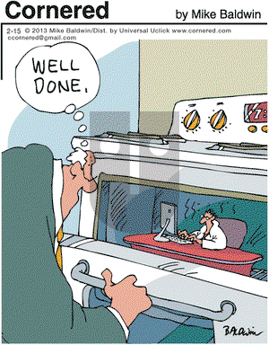 Cornered on Friday February 15, 2013 Comic Strip