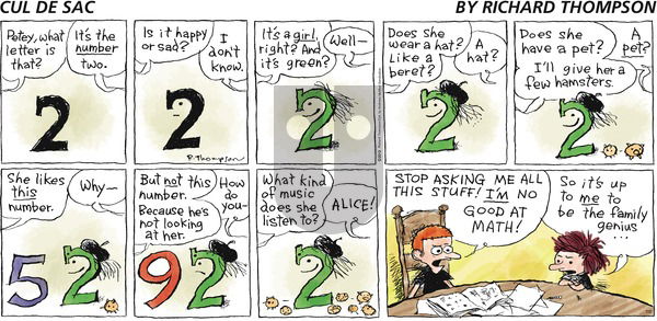 Cul de Sac on Sunday July 2, 2017 Comic Strip