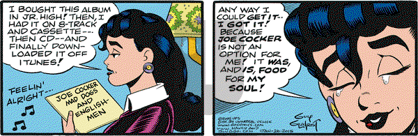 Nancy on Monday January 26, 2015 Comic Strip