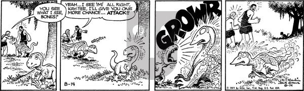 Alley Oop on Saturday August 14, 1971 Comic Strip