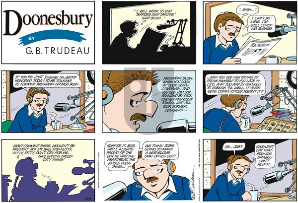 Doonesbury on Sunday October 8, 2000 Comic Strip