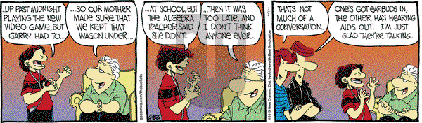 The Buckets on Friday February 1, 2019 Comic Strip