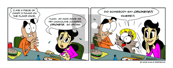 Little Fried Chicken and Sushi on Monday November 4, 2024 Comic Strip