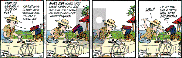 Doonesbury on Wednesday April 29, 2015 Comic Strip