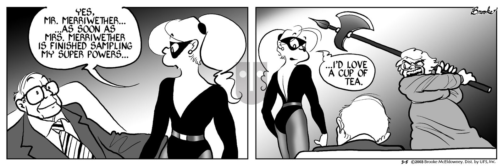 9 Chickweed Lane - Wednesday March 5, 2003 Comic Strip